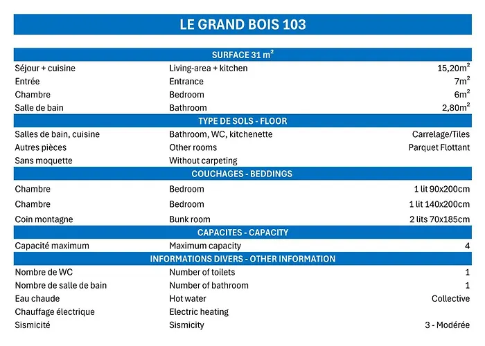 Confortable 2 Pieces, Skis Aux Pieds, Proche Commerces, 4 Personnes - Fr-1-182a-39 *